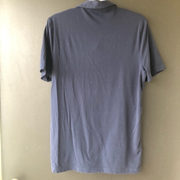 Micheal Kors Navy Blue Polo Men’s Small Short Sleeve Shirt Casual Office Work - Picture 5 of 6